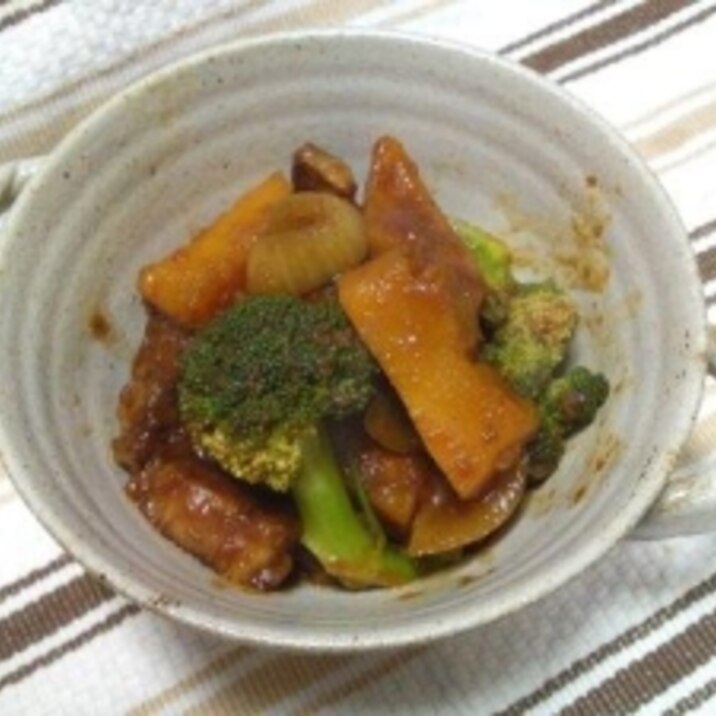 簡単すぎる!かぼちゃのトマトソース煮♪